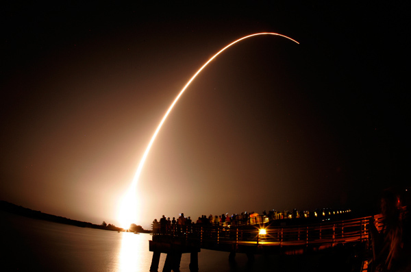 The Phoenix Mars Lander launch.