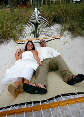 beach wedding photography mike carlson
